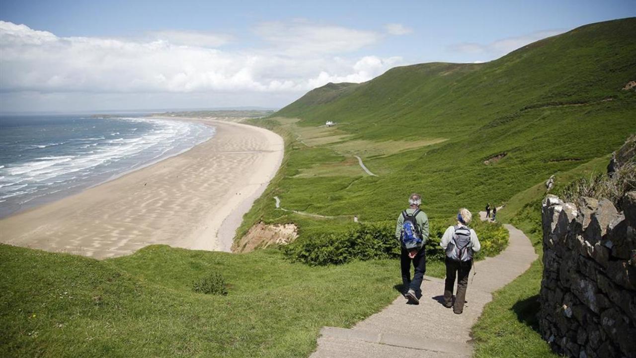 Willa Glebe Farm Rhossili Zewnętrze zdjęcie